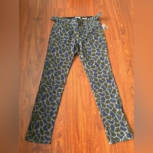 Koto elephant camo sz 30 men’s skinny chinos NWT
